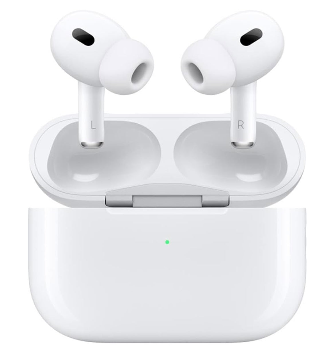 Apple AirPods Pro 2 Wireless Earbuds, Active Noise Cancellation, Hearing Aid Feature, Bluetooth Headphones, Transparency, Personalized Spatial Audio, High-Fidelity Sound, H2 Chip, USB-C Charging